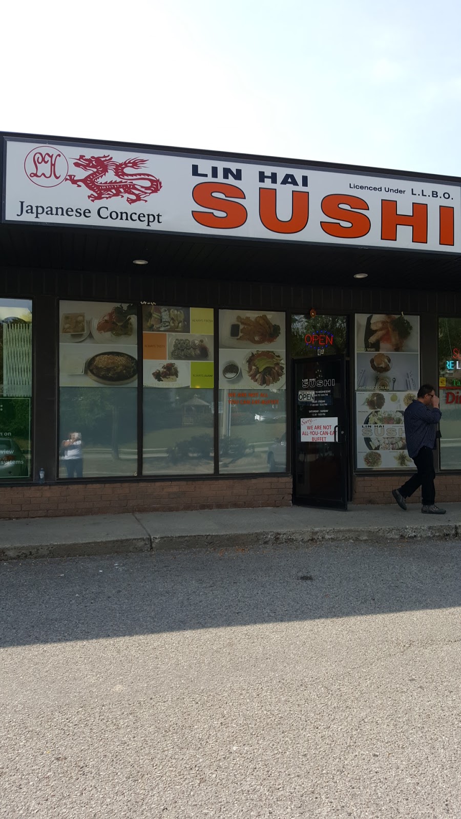 Linhai Sushi Family Restaurant | 1401 River Rd E, Kitchener, ON N2A 3X9, Canada | Phone: (519) 578-7782