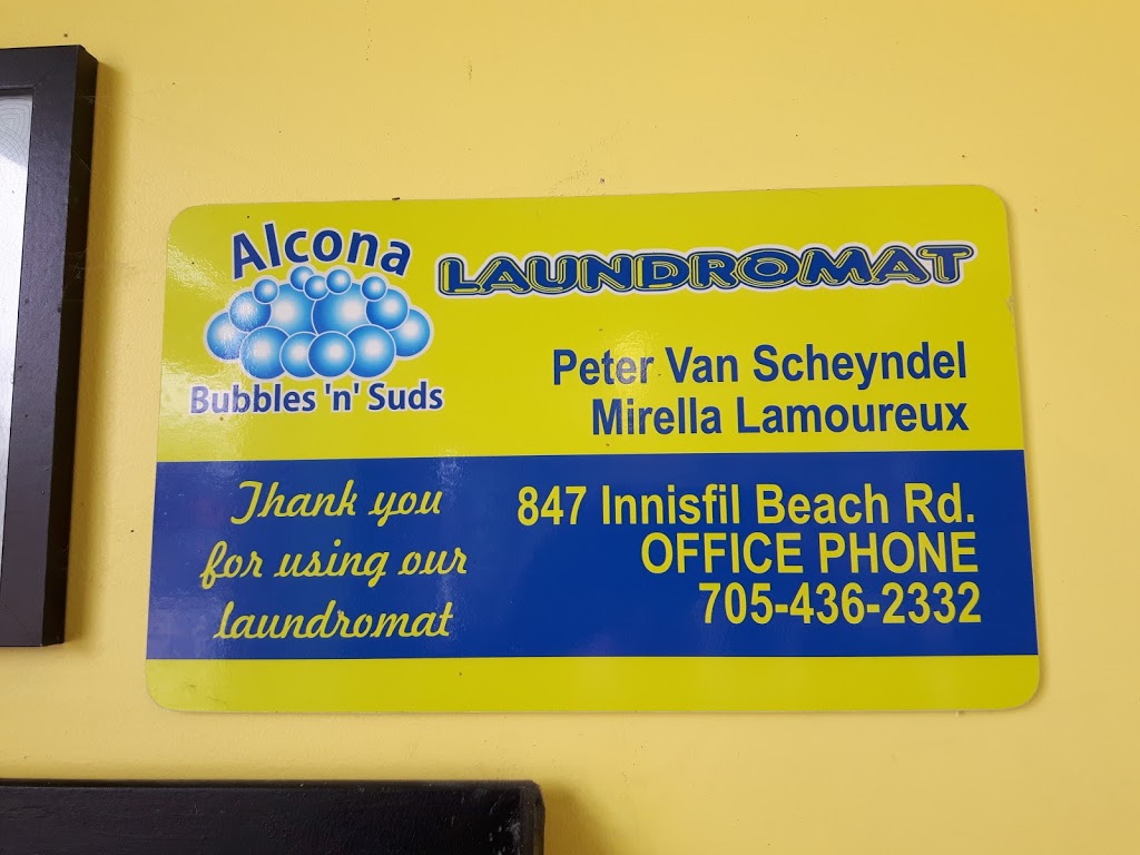 Alcona BubblesnSuds Laundromat | 847 Innisfil Beach Rd, Innisfil, ON L9S 1Y8, Canada | Phone: (705) 436-2332