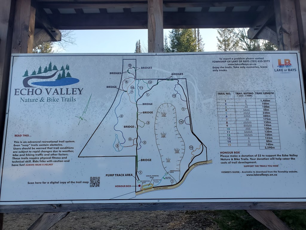 Echo Valley Nature & Bike Trails | Echo Hills Rd, Dwight, ON P0A 1H0, Canada | Phone: (877) 566-0005