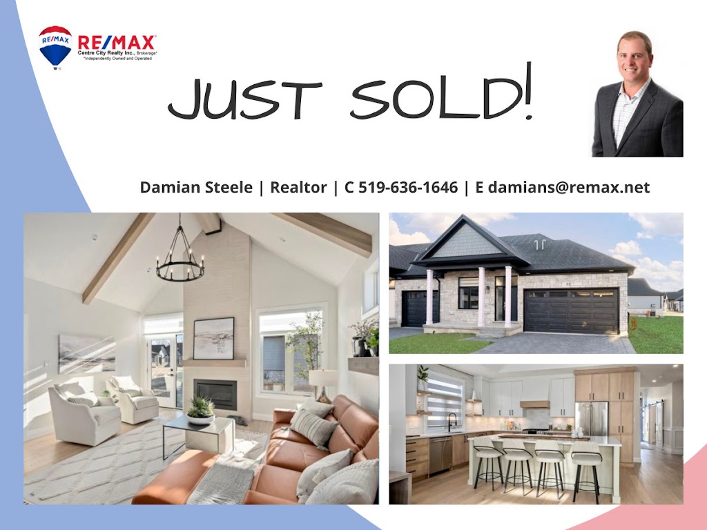 Damian Steele - RE/MAX Centre City Realty Inc., Brokerage | 36 First Ave, St Thomas, ON N5R 4M8, Canada | Phone: (519) 636-1646