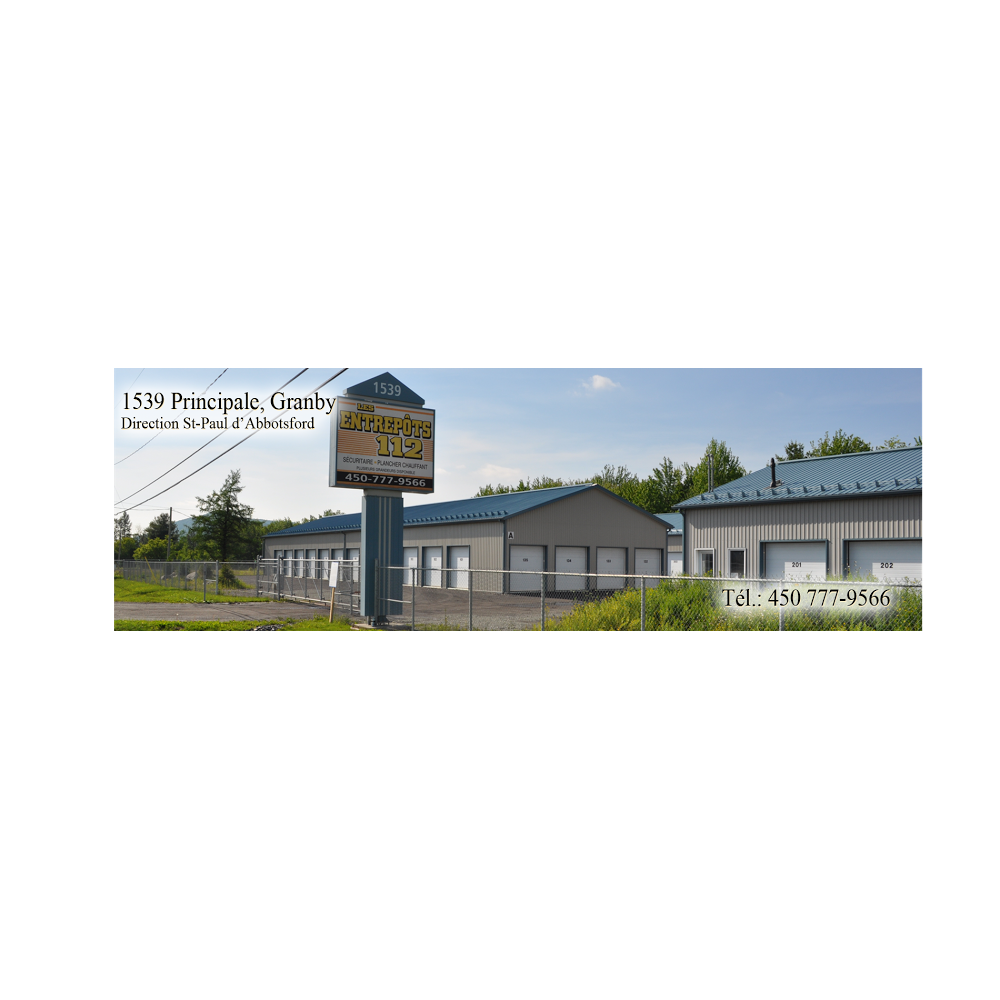 Les Entrepots 112 | 1539 Rue Principale, Granby, QC J2J 0S4, Canada | Phone: (450) 777-9566