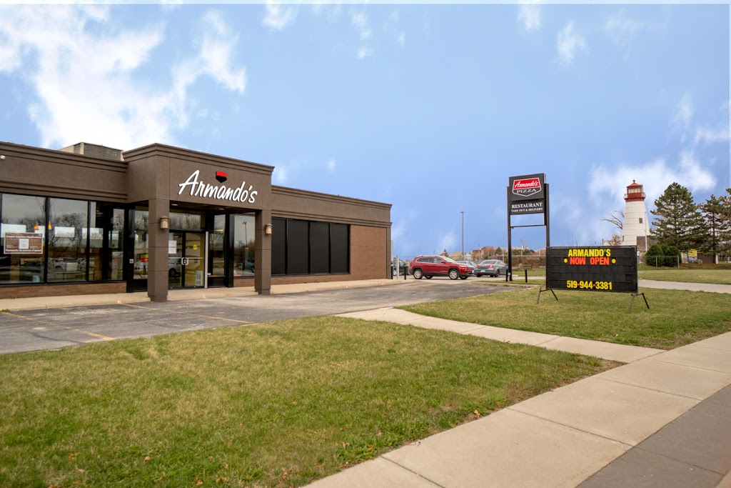 Armandos Pizza - Riverside Dr - Dine-in, Takeout & Delivery | 9150 Riverside Dr E, Windsor, ON N8S 1H1, Canada | Phone: (519) 944-3381