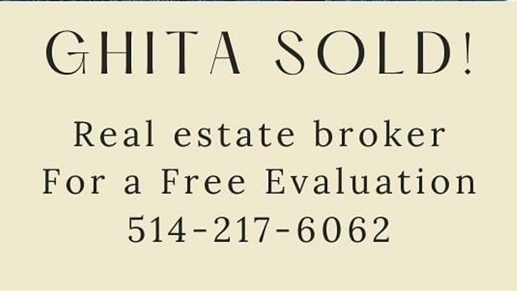 Ghita SOLD! | 9515 Bd LaSalle, LaSalle, QC H8R 2M9, Canada | Phone: (514) 217-6062