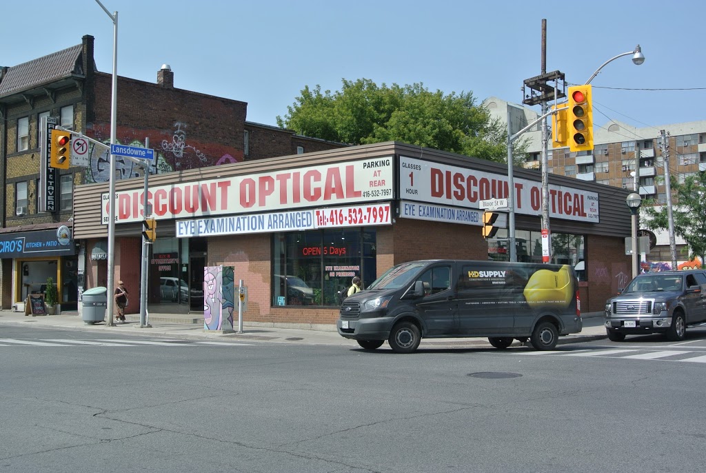Discount Optical | 1312 Bloor St W, Toronto, ON M6H 1P2, Canada | Phone: (416) 532-7997