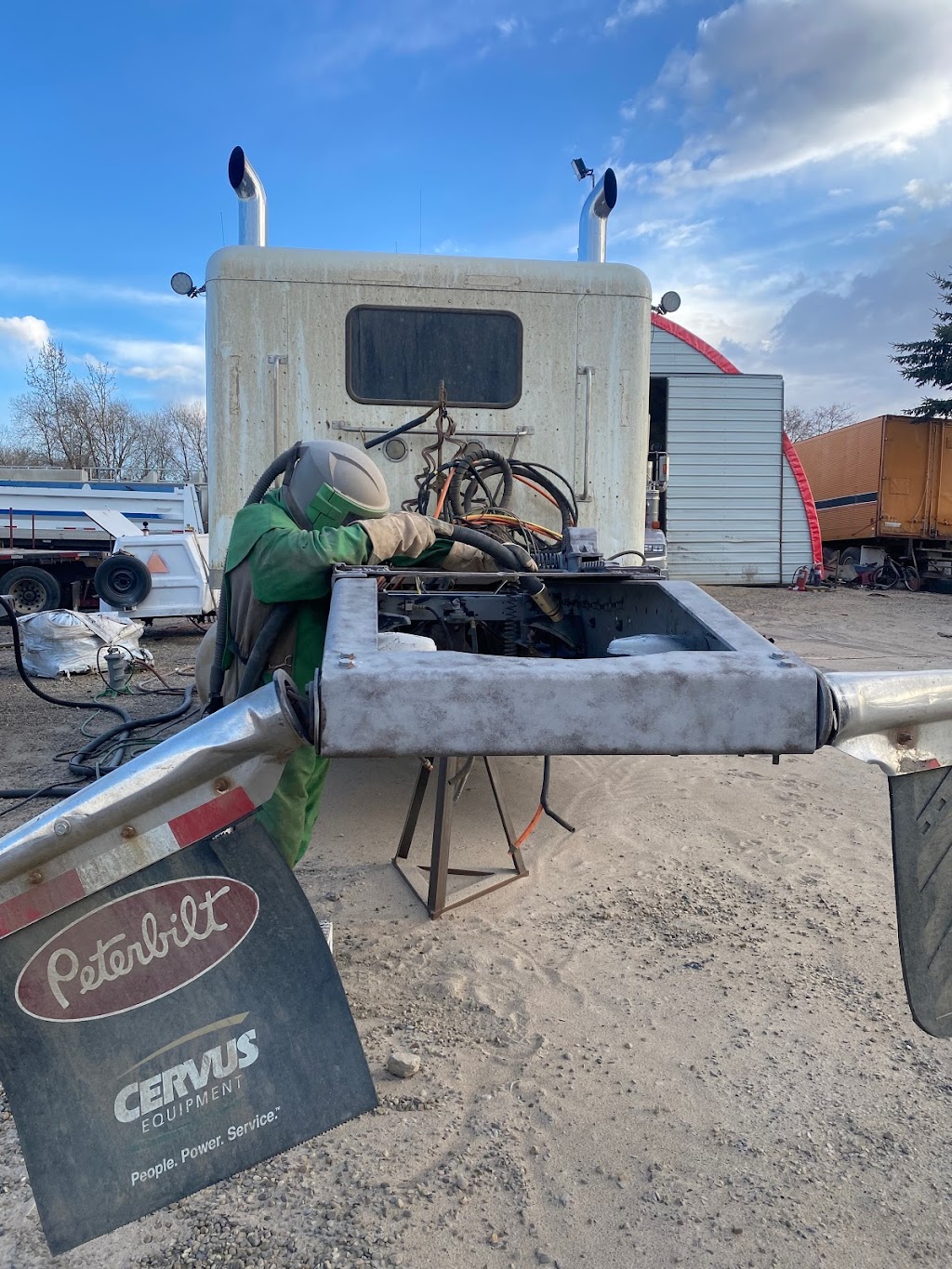 Edmonton sandblasting & Painting Ltd. | 504 67 Ave NW, Edmonton, AB T6P 1S2, Canada | Phone: (780) 340-3800