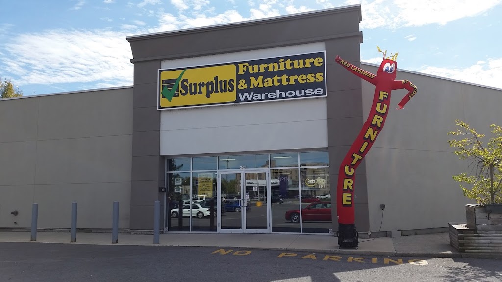 Surplus Furniture & Mattress Warehouse | furniture store | 400 Bath Rd, Kingston, ON K7M 2Y3, Canada | 6133896664 OR +1 613-389-6664