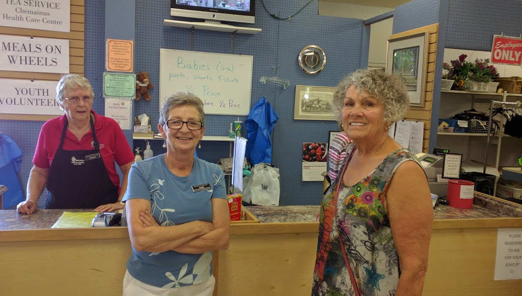 Chemainus Thrift Shop Health Care Auxiliary | 9867 Maple St, Chemainus, BC V0R 1K1, Canada | Phone: (250) 246-2476