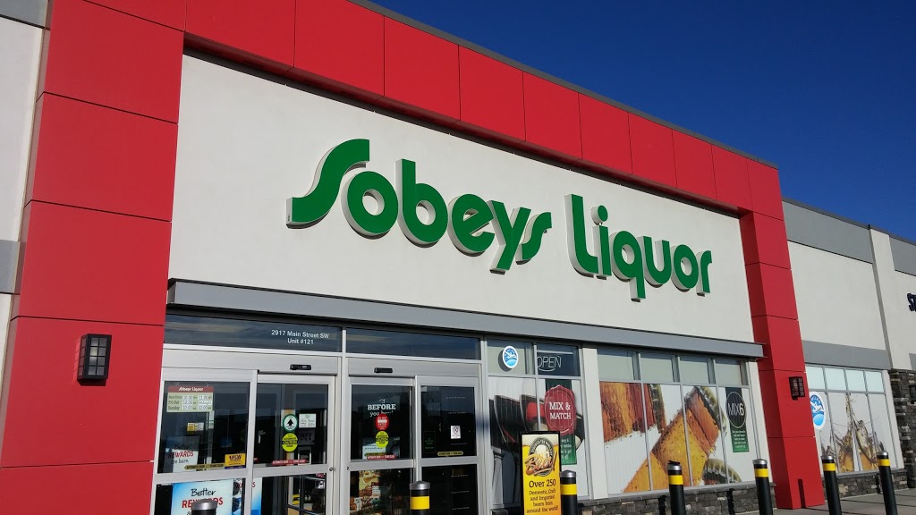 Sobeys Liquor Sierra Springs | 2917 Main St S #121, Airdrie, AB T4B 3G4, Canada | Phone: (587) 775-2899