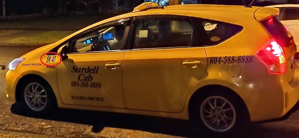 Surdell Kennedy Taxi Ltd. | 12815 85 Ave #209, Surrey, BC V3W 0K8, Canada | Phone: (604) 588-8888