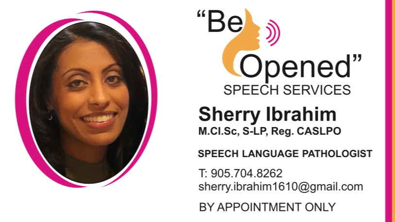 Be Opened Speech Services | 4383 Portage Rd Unit 103, Niagara Falls, ON L2E 6A6, Canada | Phone: (905) 704-8262