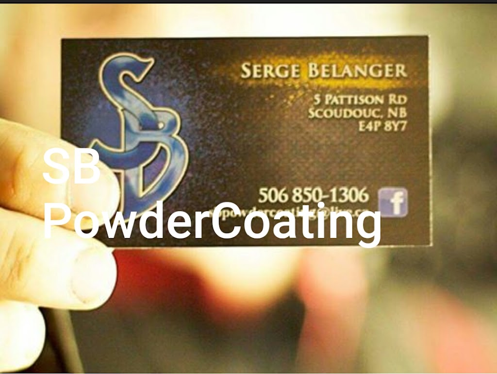 SB POWDER COATING | 5 Pattison Rd, Scoudouc, NB E4P 3P2, Canada | Phone: (506) 850-1306