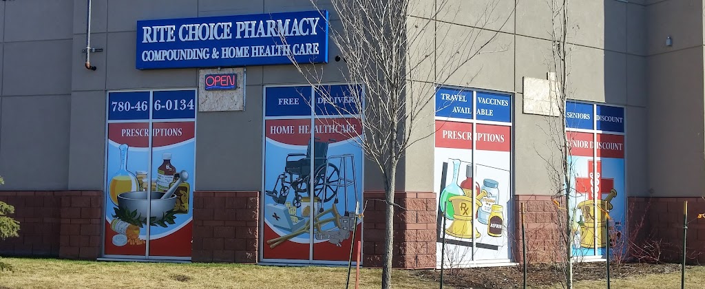 Rite Choice Pharmacy & Home Health Care | 4273 23 Ave NW, Edmonton, AB T6L 5Z8, Canada | Phone: (780) 466-0134