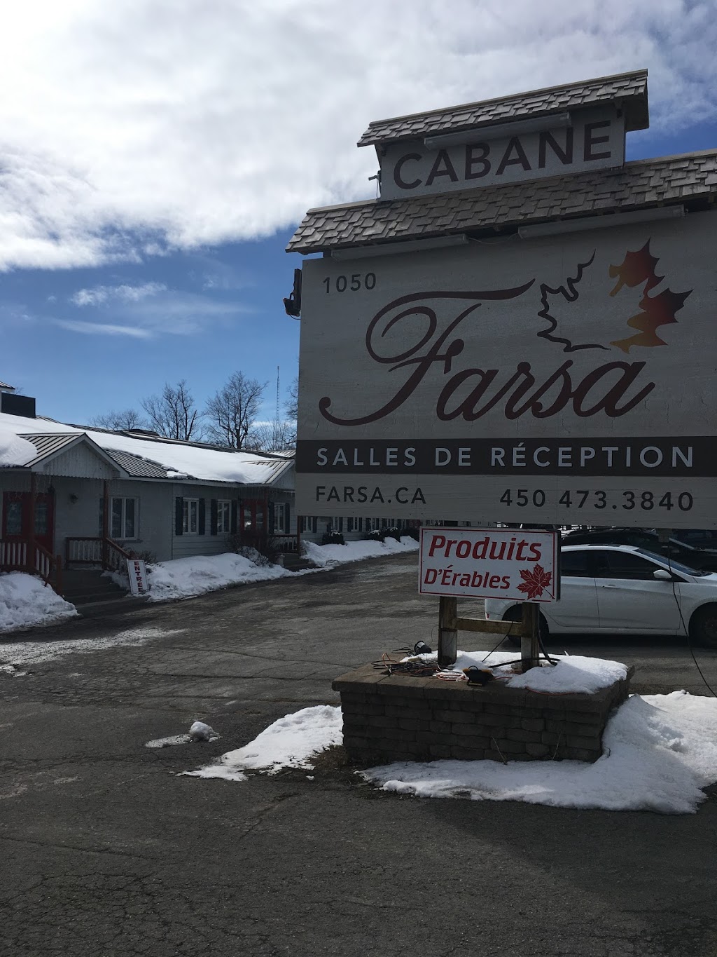 Farsa salles de réception et cabane à sucre | 1050 Boulevard Arthur-Sauvé, Saint-Eustache, QC J7R 4K3, Canada | Phone: (450) 473-3840