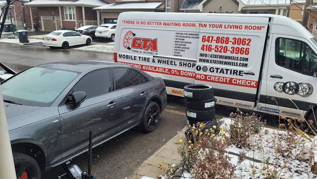 Gta Tire & wheels, Mobile Tire Service | 7405 Goreway Dr, Mississauga, ON L4T 0A3, Canada | Phone: (647) 868-3062