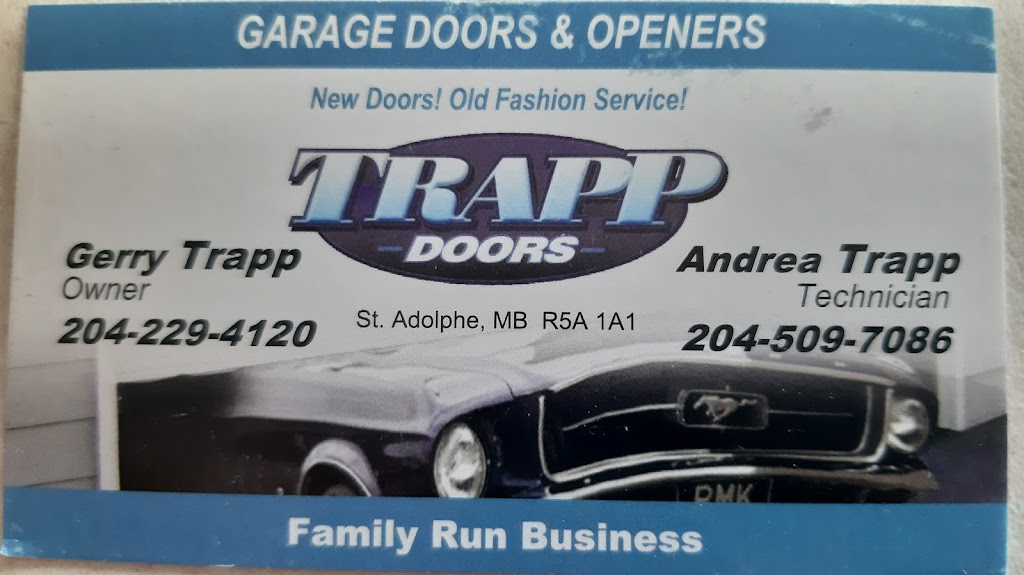 Trapp Doors | Courchaine Rd, Winnipeg, MB R2N 4E2, Canada | Phone: (204) 229-4120