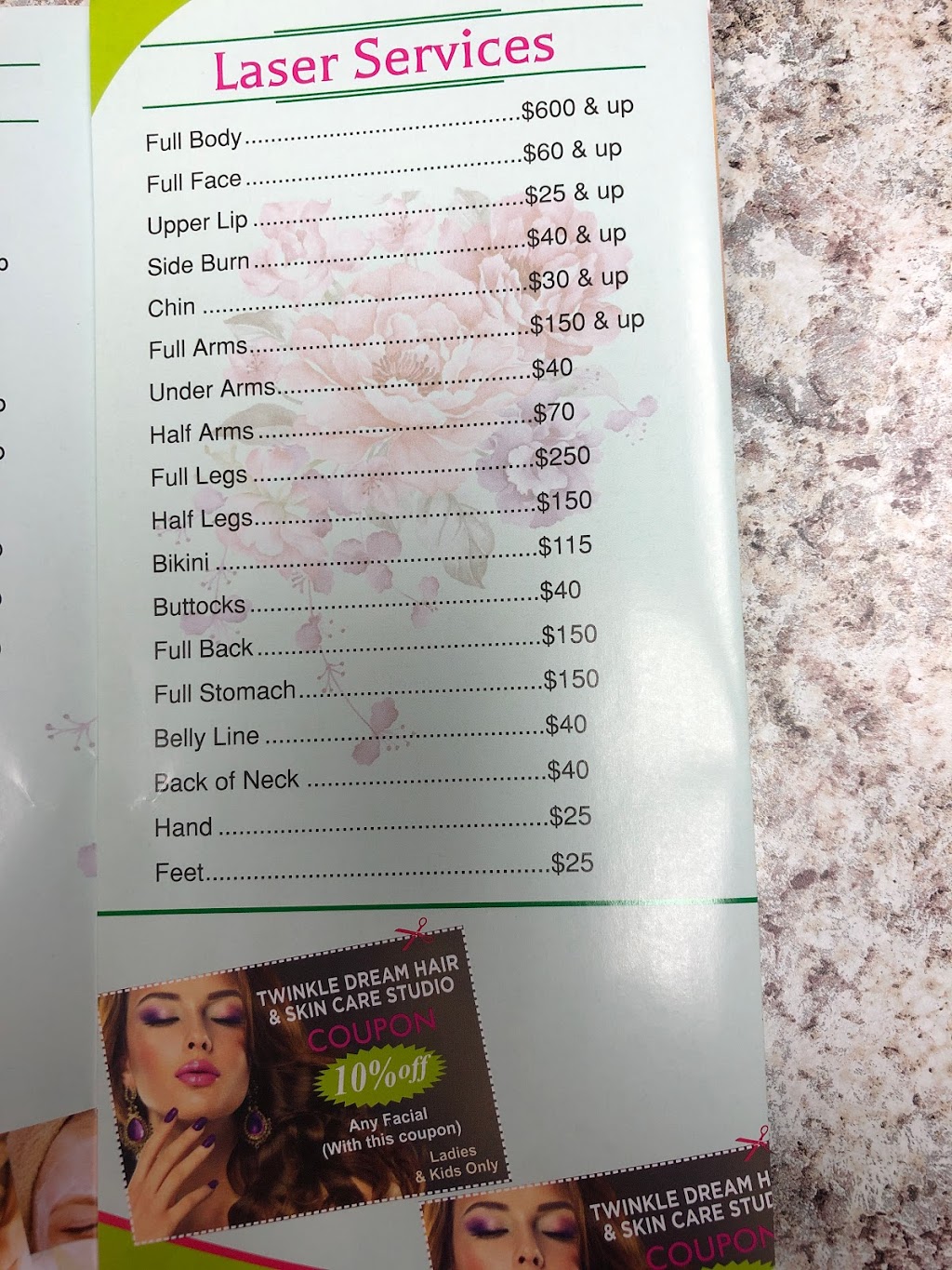 Twinkle Dream Hair & Skin Care Studio LTD | 14199 62 Ave unit 108, Surrey, BC V3X 0B1, Canada | Phone: (778) 591-0291