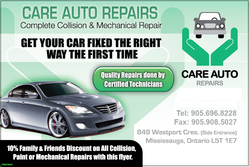 Care Auto Repairs | 849 Westport Crescent, Mississauga, ON L5T 1E7, Canada | Phone: (905) 696-8228