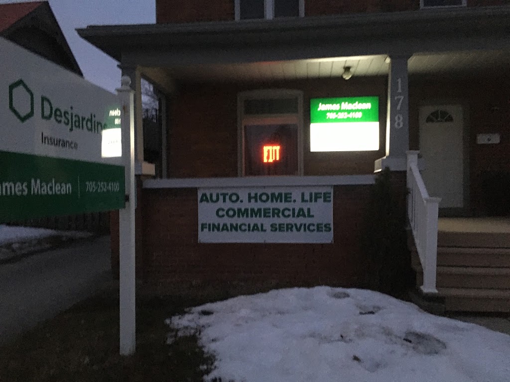 James Maclean Desjardins Insurance Agent | 178 Dunlop St W, Barrie, ON L4N 1B3, Canada | Phone: (705) 252-4100
