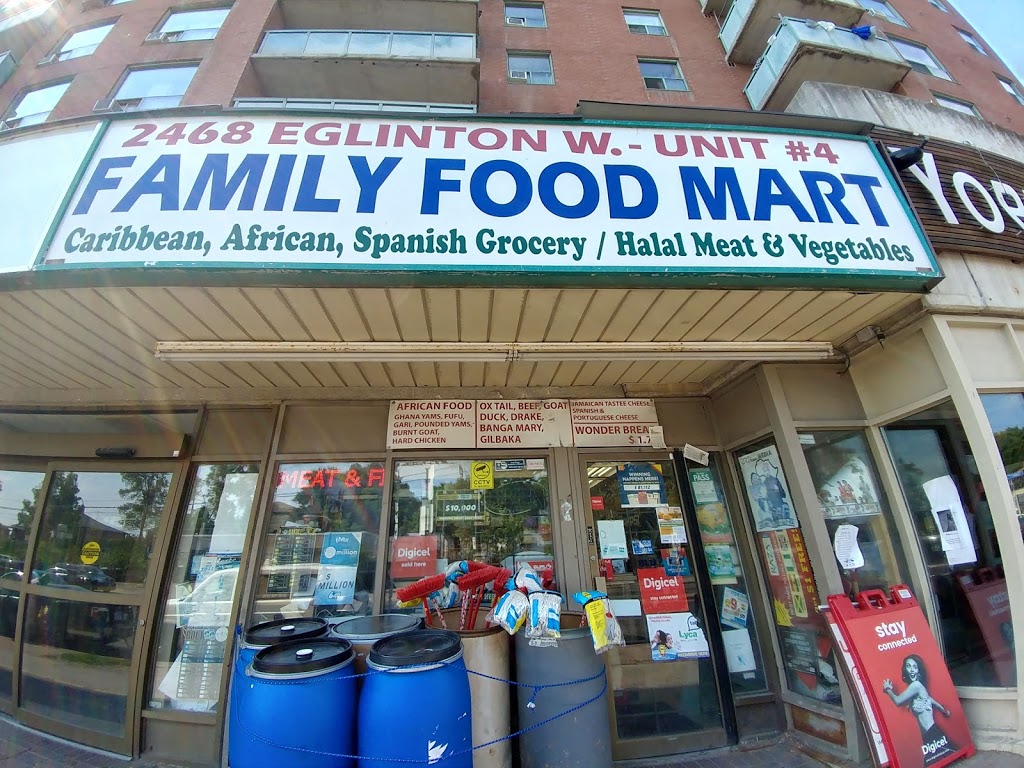 Family Food Mart | convenience store | 2468 Eglinton Ave W #4, York, ON M6M 5E2, Canada | 6473481919 OR +1 647-348-1919