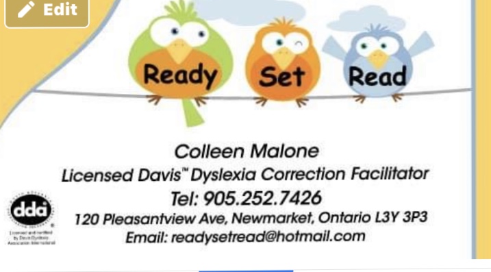 Ready Set Read | 120 Pleasantview Ave, Newmarket, ON L3Y 3P3, Canada | Phone: (905) 252-7426