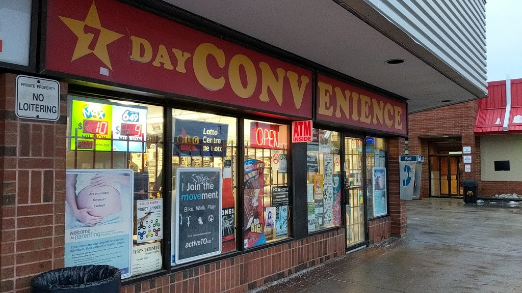 Seven Day Convenience | convenience store | 2480 Gerrard St E, Scarborough, ON M1N 4C3, Canada | 4166985704 OR +1 416-698-5704
