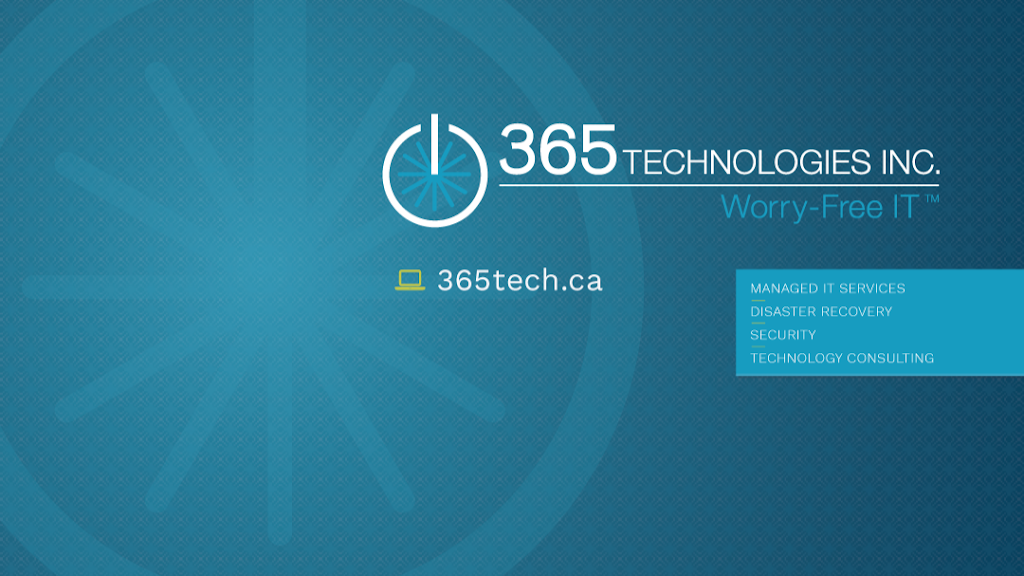 365 Technologies | IT Services & IT Support In Winnipeg | 555 Plinguet St #200, Winnipeg, MB R2J 0G2, Canada | Phone: (204) 488-3655