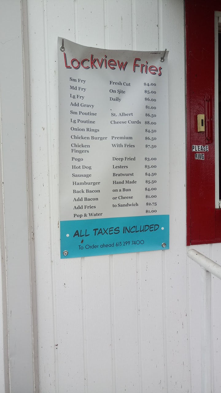 Lockview Fries | 6020 Carman Rd, Iroquois, ON K0E 1K0, Canada