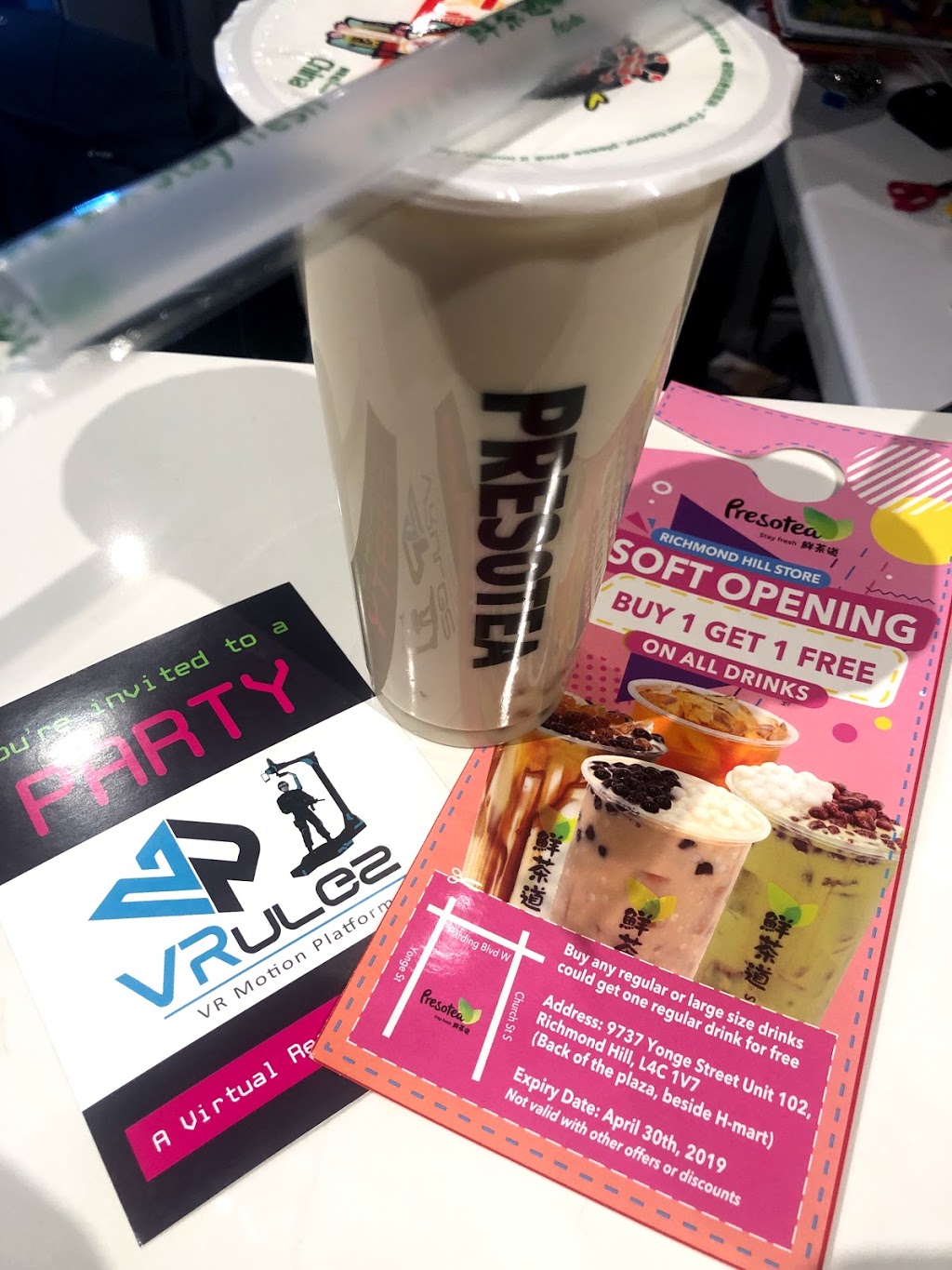 VRulez VR X Presotea | 9737 Yonge St Unit 102, Richmond Hill, ON L4C 1V7, Canada | Phone: (647) 812-0868