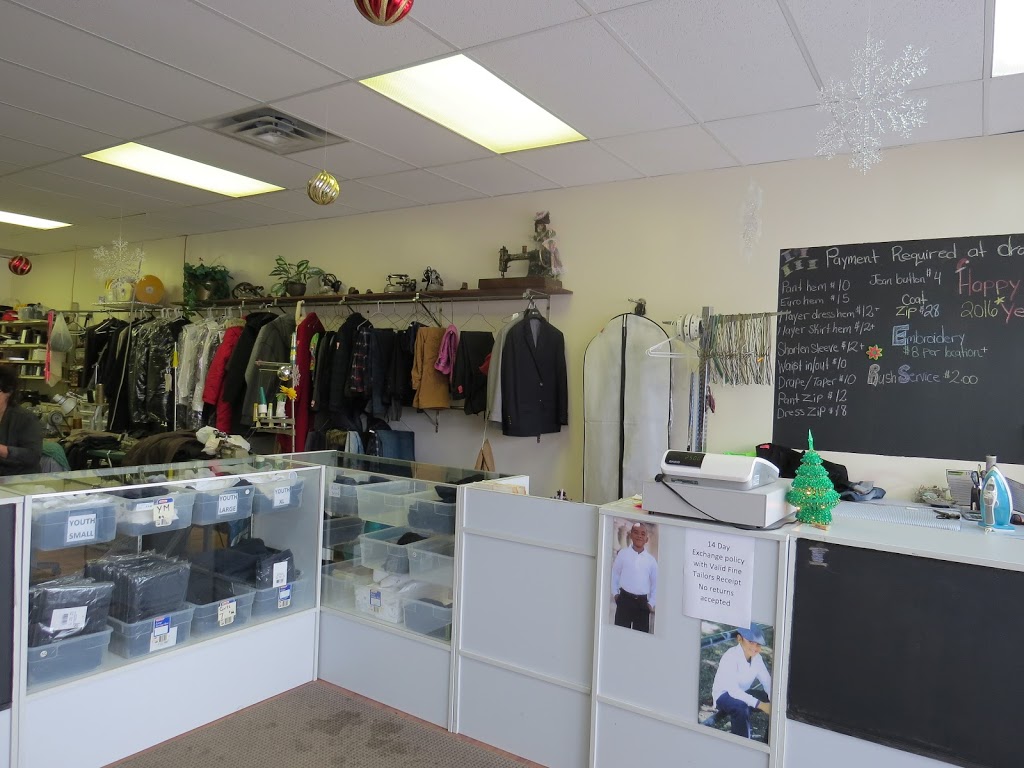 Fine Tailors | 98 Niagara St, St. Catharines, ON L2R 4L4, Canada | Phone: (905) 646-6361