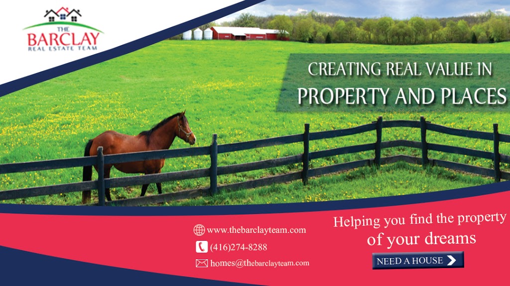 The Barclay Team | 3781 King Rd, King City, ON L7B 1K4, Canada | Phone: (416) 274-8288