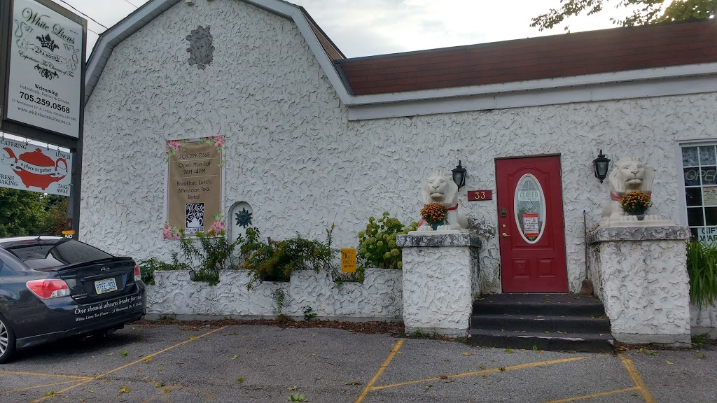 White Lions Tea House | 33 Westmount Dr N, Orillia, ON L3V 6B9, Canada | Phone: (705) 259-0568