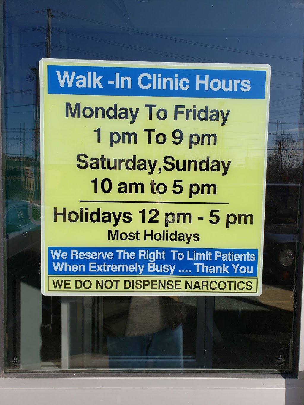Roseland After Hours Medical Clinic | 3840 Howard Ave, Windsor, ON N9E 3N9, Canada | Phone: (519) 972-3944