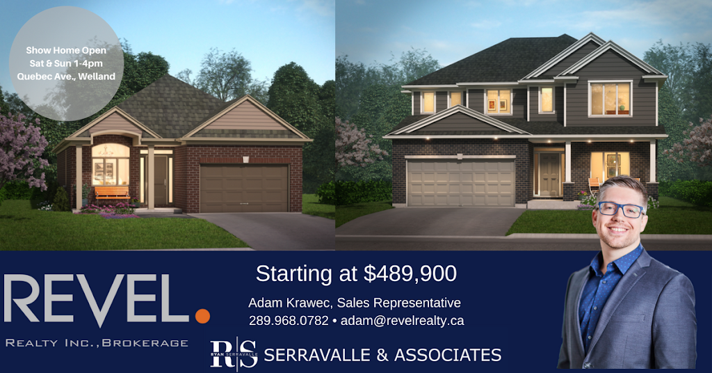 Adam Krawec, Sales Representative, Revel Realty Inc. Brokerage | 8685 Lundys Ln, Niagara Falls, ON L2H 1H5, Canada | Phone: (289) 968-0782