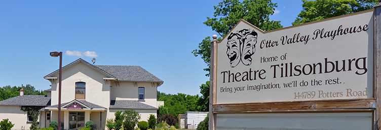 Theatre Tillsonburg | 144789 Potters Rd, Tillsonburg, ON N4G 4G7, Canada | Phone: (519) 688-3026