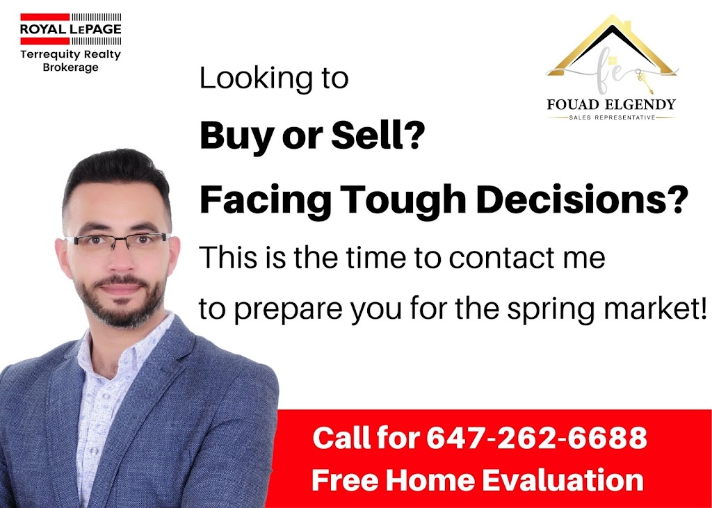 Fouad Elgendy - Sales Representative at Royal LePage Terrequity | 3000 Garden St, Whitby, ON L1R 2G6, Canada | Phone: (647) 262-6688