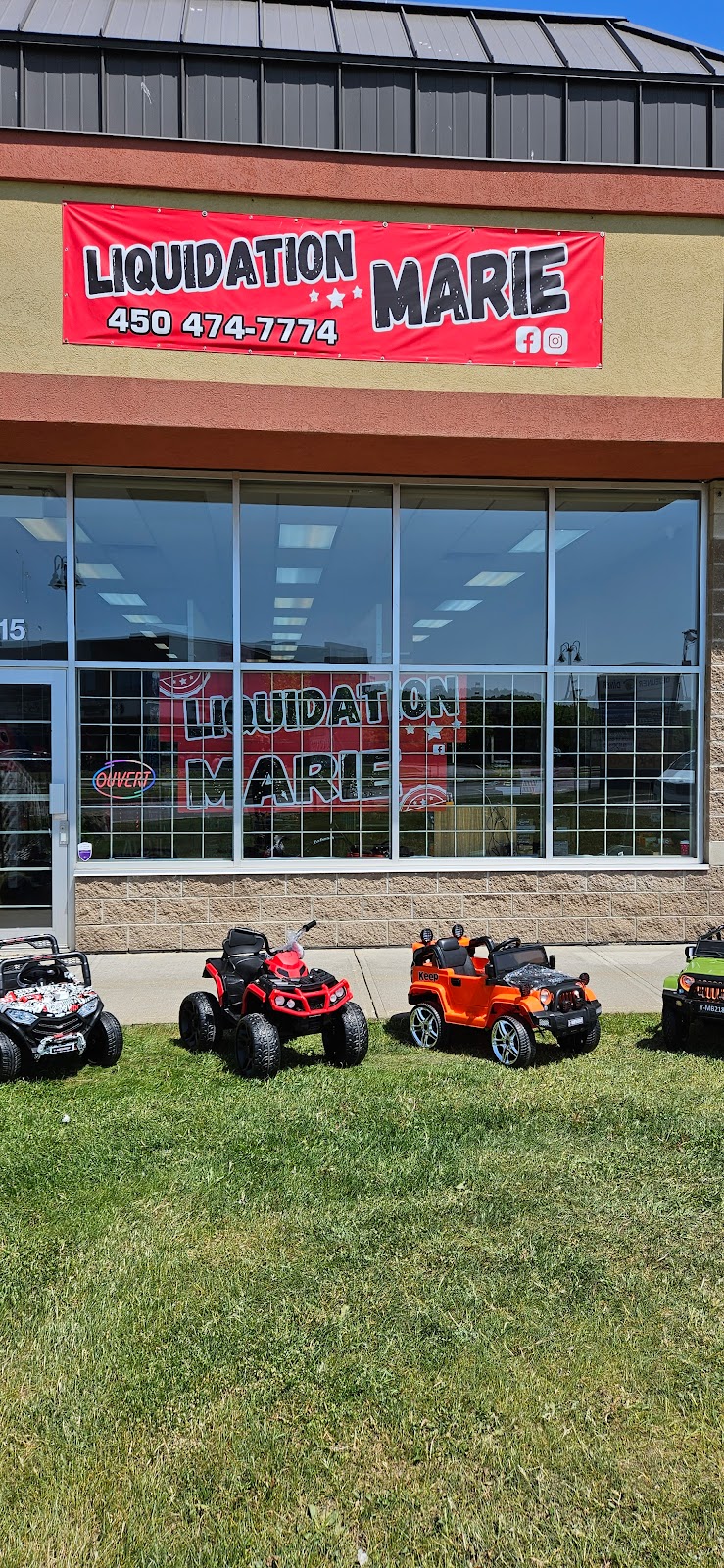 Liquidation Marie | 515 Mnt Masson, Mascouche, QC J7K 2L6, Canada | Phone: (450) 474-7774