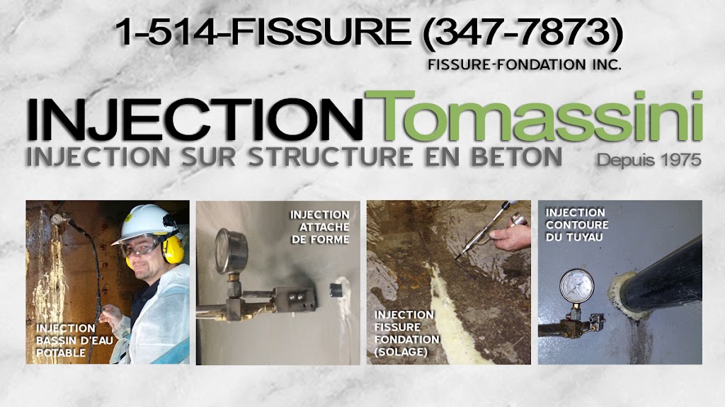 Fissure Fondation inc | 973 Av. Simard, Chambly, QC J3L 4C7, Canada | Phone: (514) 347-7873