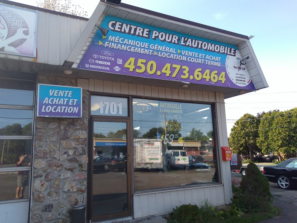 Centre pour lautomobile | 1701 Chemin dOka, Deux-Montagnes, QC J7R 1N2, Canada | Phone: (450) 473-6464