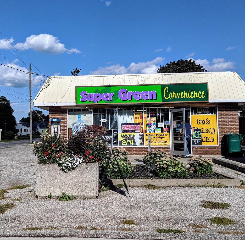 Super Green Convenience Store | 321 Sandwich St S, Amherstburg, ON N9V 2A9, Canada | Phone: (519) 736-4140