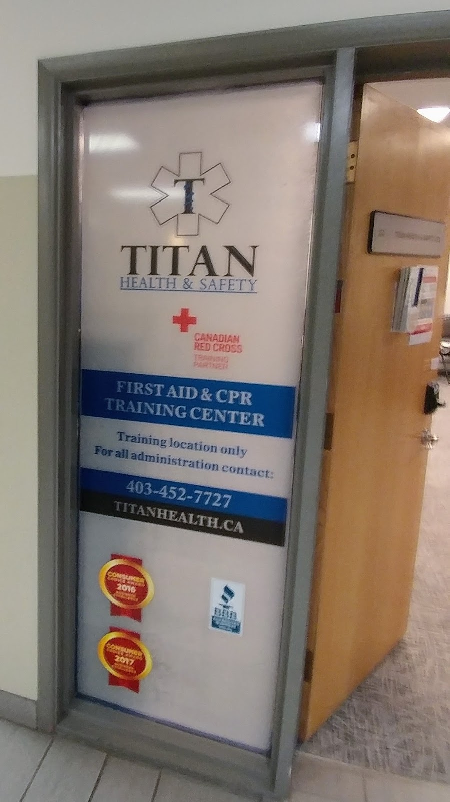 Titan Health & Safety | 1632 14 Ave NW #252, Calgary, AB T2N 1M7, Canada | Phone: (403) 452-7727