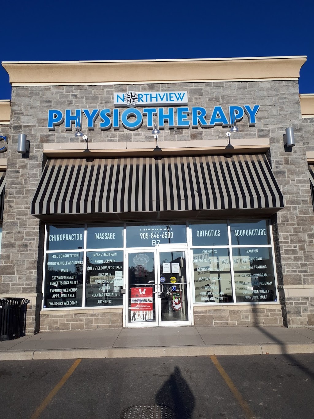 Northview Physiotherapy | 10635 Creditview Rd B7, Brampton, ON L7A 3A4, Canada | Phone: (905) 846-6500