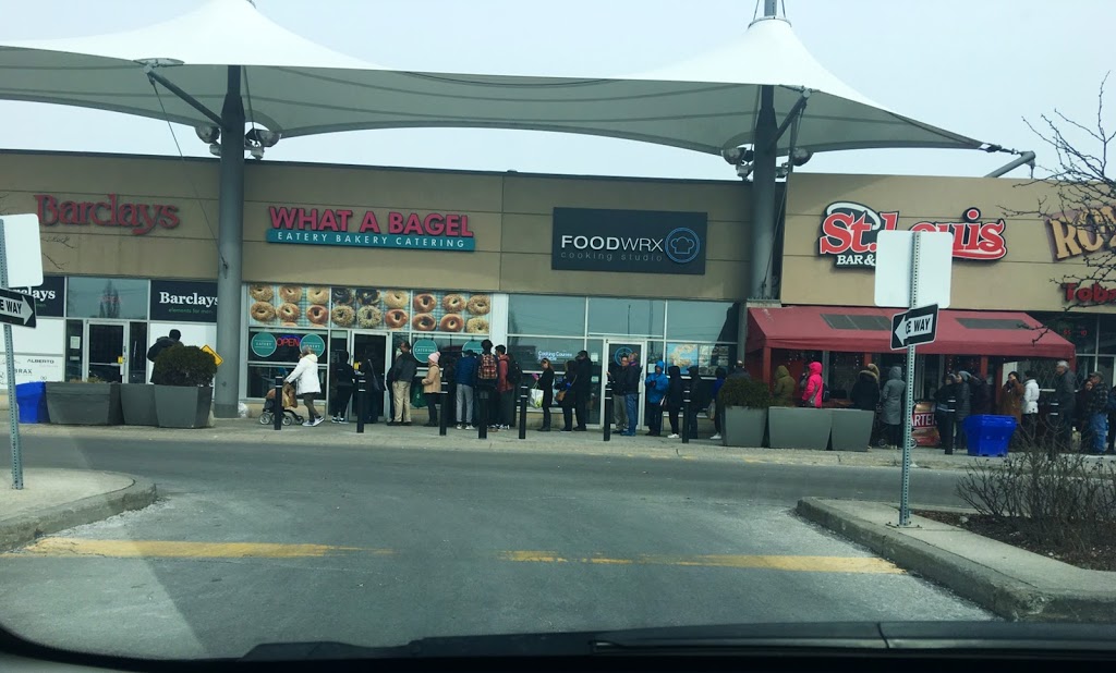 What A Bagel | 808 York Mills Rd, North York, ON M3B 1X8, Canada | Phone: (416) 916-1237