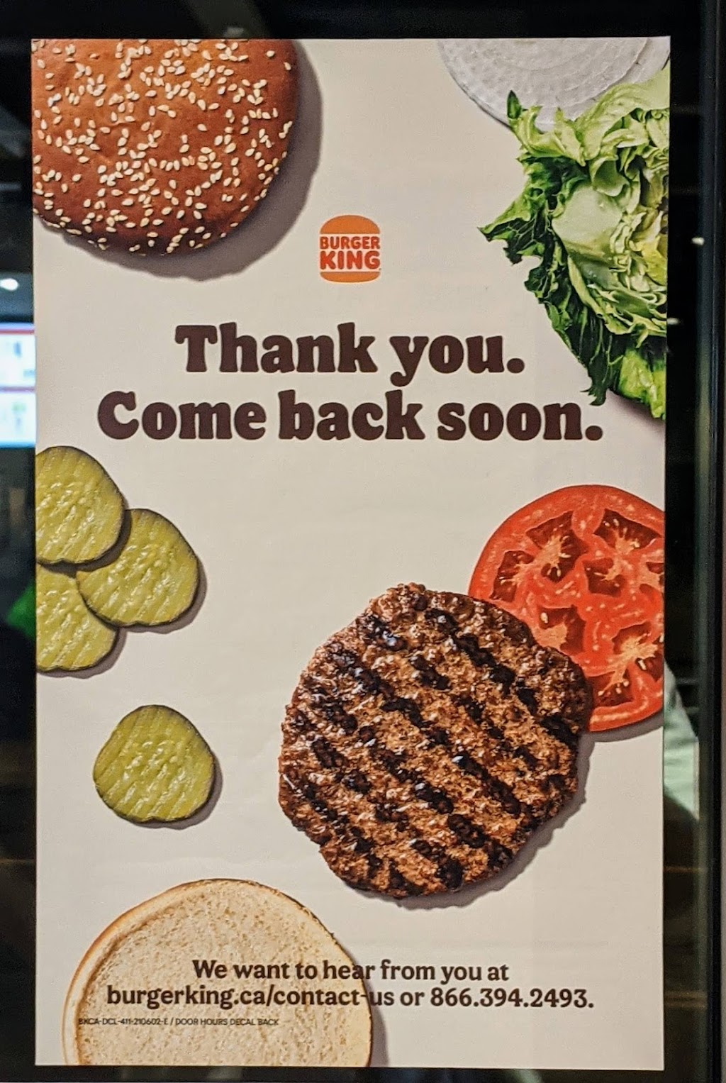 Burger King | 1068 Pape Ave, East York, ON M4K 3W5, Canada | Phone: (416) 423-2618