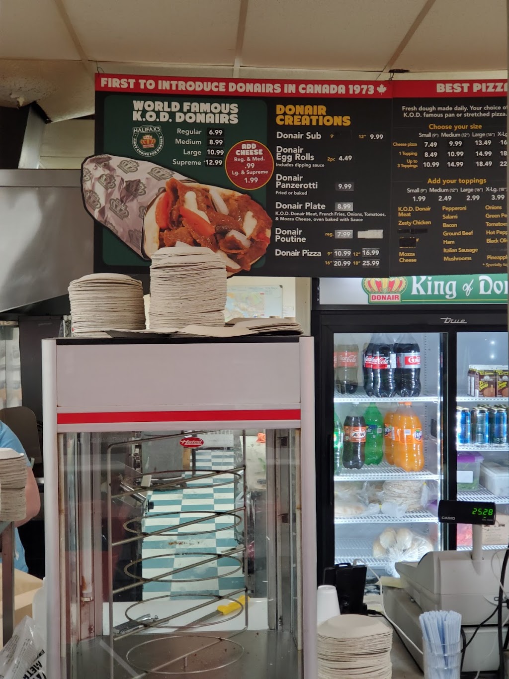 King of Donair | 451 Windmill Rd, Dartmouth, NS B3A 1J9, Canada | Phone: (902) 461-8888