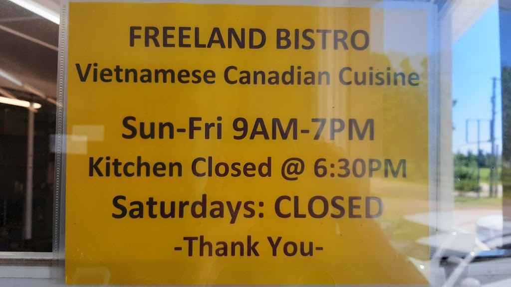Freeland Bistro-Vietnamese Canadian Cuisine | 9552 PE-12, Ellerslie, PE C0B 1J0, Canada | Phone: (902) 831-2244
