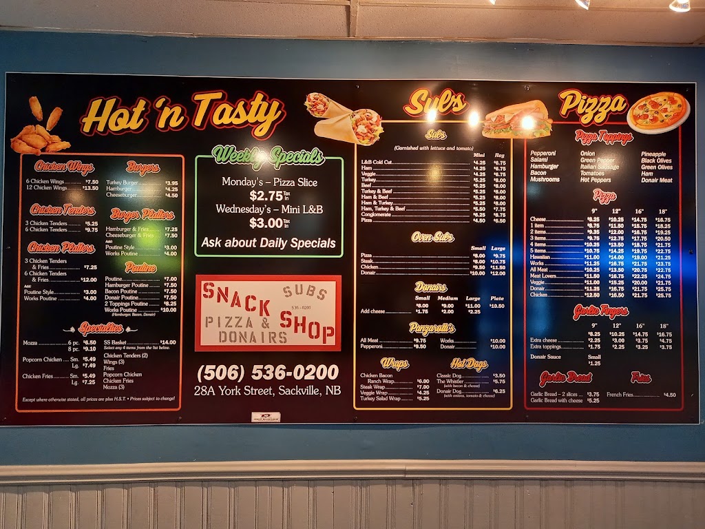 Bridge st Snack Shop | 23 Bridge St, Sackville, NB E4L 3N6, Canada | Phone: (506) 536-2320