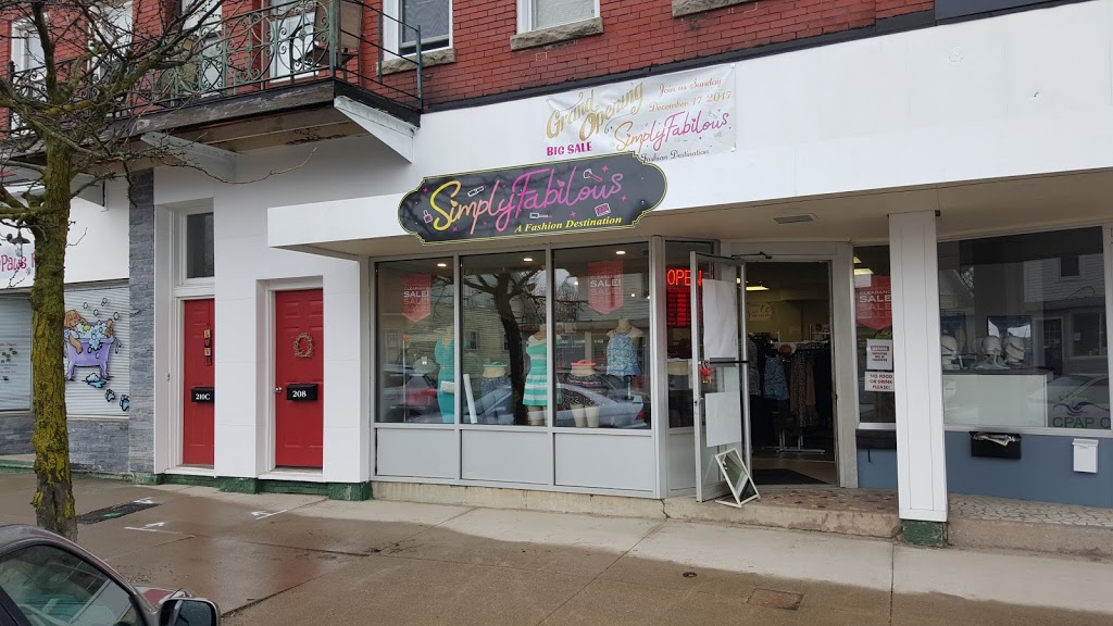 SimplyFabilous | 206 Jarvis St, Fort Erie, ON L2A 2S5, Canada | Phone: (289) 203-9000