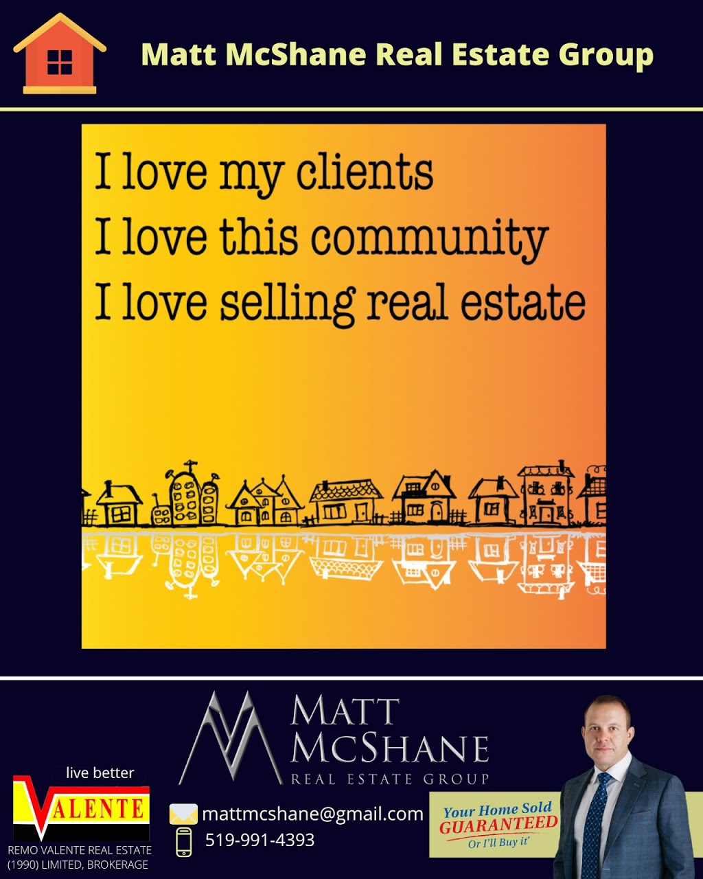 Matt McShane - Your Home SOLD Guaranteed Or Ill Buy It!!!! | 2985 Dougall Ave, Windsor, ON N9E 1S1, Canada | Phone: (519) 966-7777