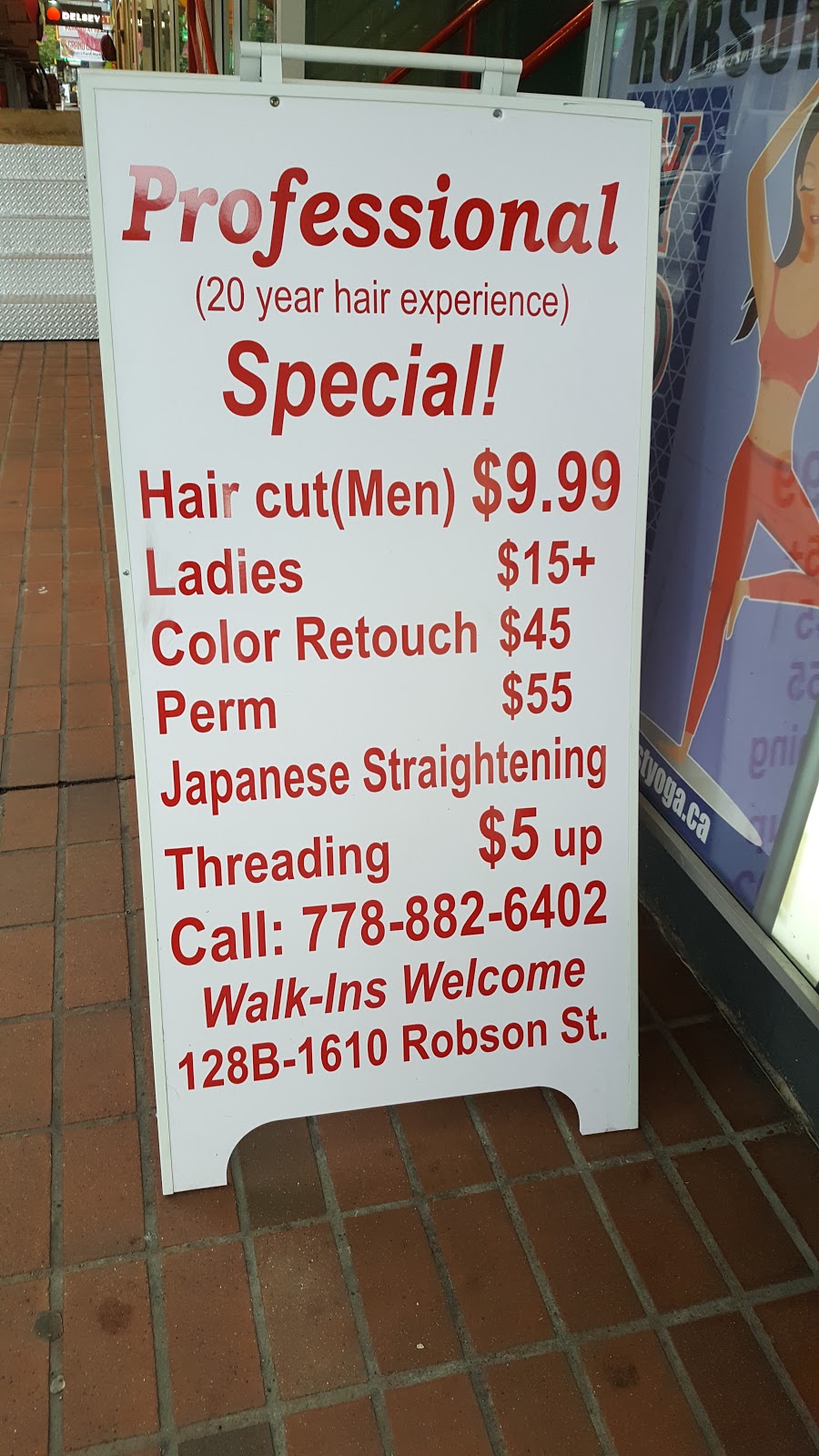 professional hair salon (20+ years in hair experience) | 1610 Robson St unit 128b, Vancouver, BC V6G 1C7, Canada | Phone: (778) 882-6402