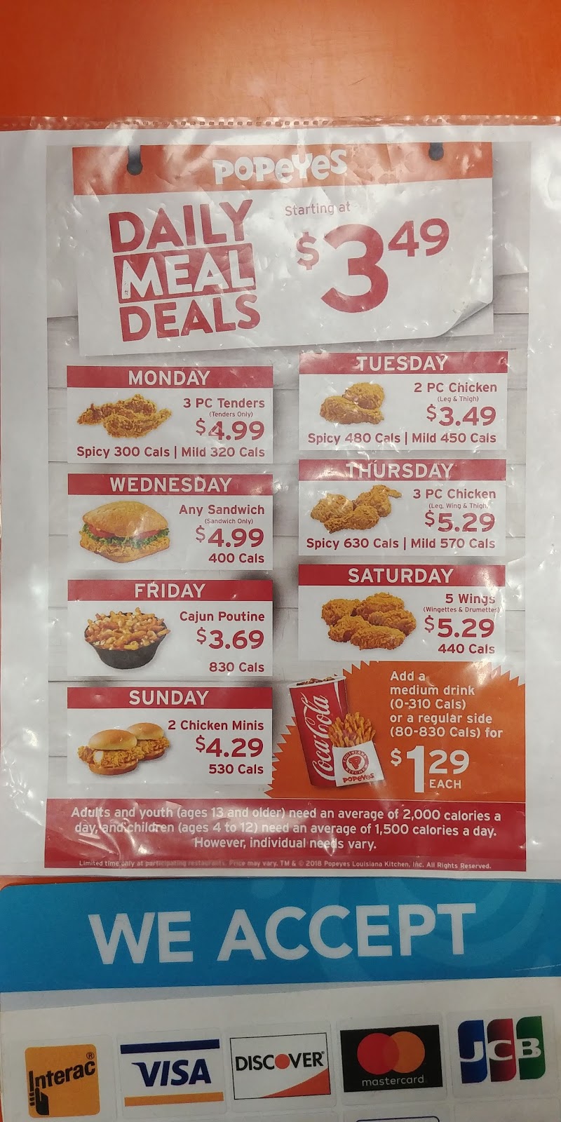 Popeyes Louisiana Kitchen | 431 Kent St W, Lindsay, ON K9V 6B5, Canada | Phone: (705) 320-7717